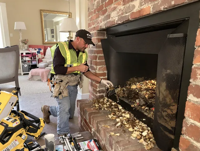 Safe screening installation by Santa Ana Chimney Sweep in Santa Ana, CA