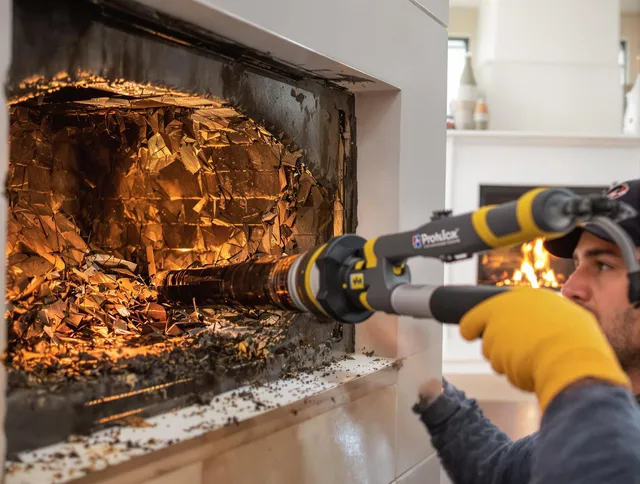 Professional chimney cleaning by Santa Ana Chimney Sweep in Santa Ana, CA