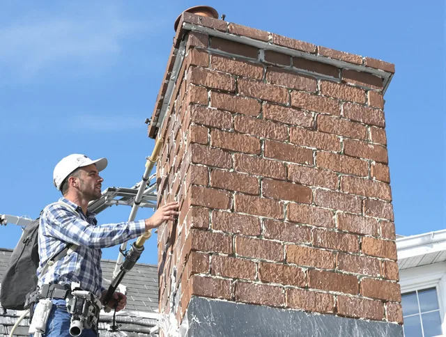 Brickwork for a chimney rebuild by Santa Ana Chimney Sweep in Santa Ana, CA